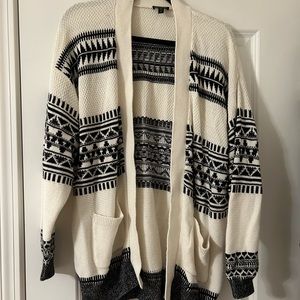 Express oversized cardigan
